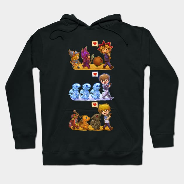 Yugi Kaiba Joey Walk Hoodie by RySpirit